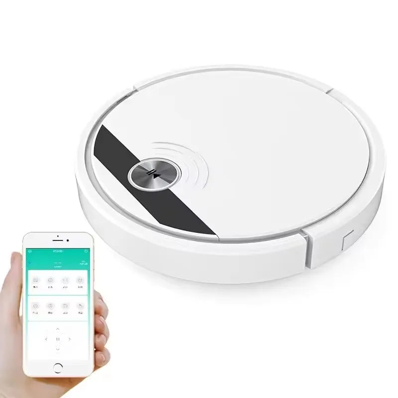 Household Sweeping Robot 2800PA 3-in-1 Smart Robot Vacuum Cleaner With Remote Control&APP Super Quiet Wet&dry Mopping Floor﻿