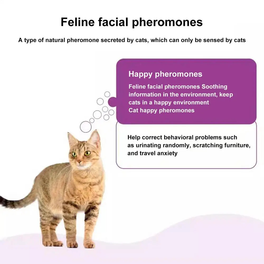 Pet Pheromone Diffuser To Calm Cats Calming Pheromone Diffuser For Calm Relaxing Home Indoor Cat Calming Aid Supplies US/EU/UK